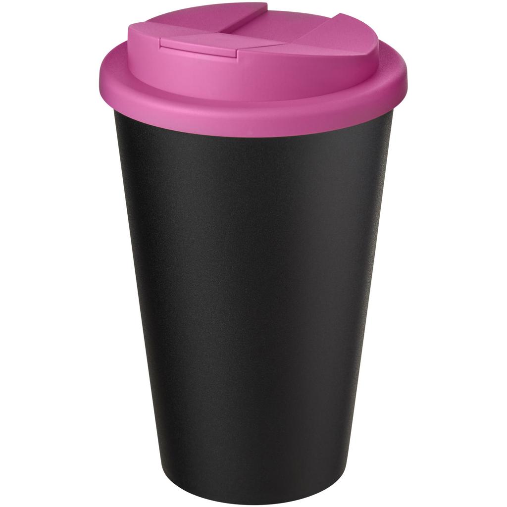 Americano "Eco" 350 ml thermal tumbler with spill-proof lid Pink