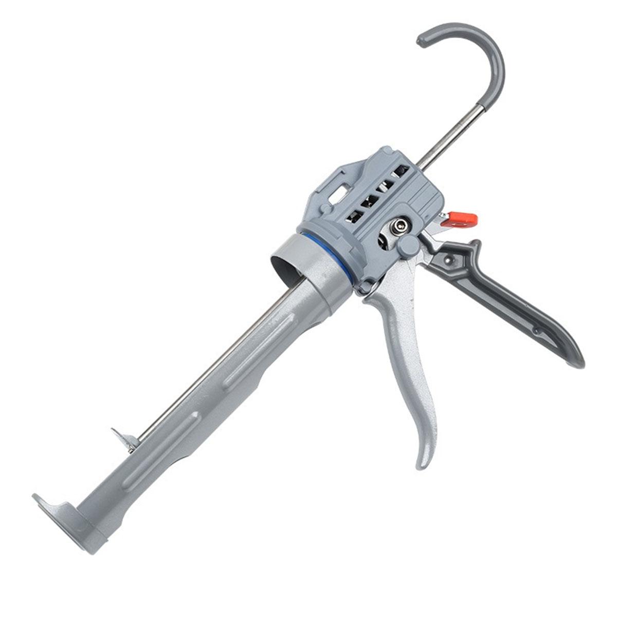 

Новый пистолет для герметика, пистолет для стекла с 11 подшипниками, автоматическая пробивка клея, инструмент для дозирования клея, инструмент для герметизации серый