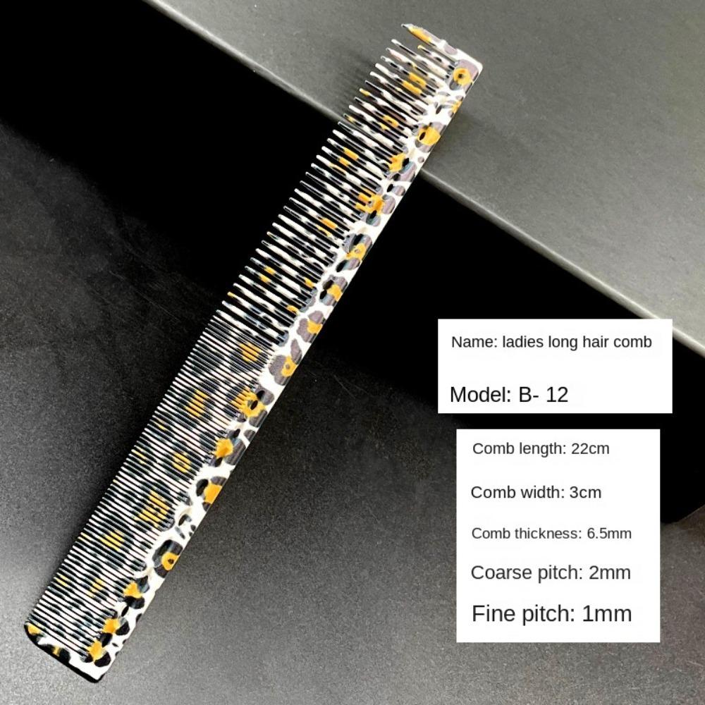 

New Plastic Hair Cutting Comb Portable Female Pro Hairdressing Combs Gift Salon Professional Fine Cutting Comb
