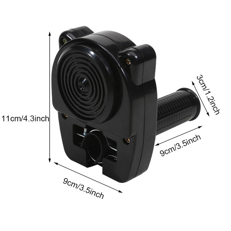 Campanello Acceleratore Universale Nero per Biciclette da Bambino, Imitazione Suono, Accelerazione da Motocicletta, Accessori per Andare in Bicicletta