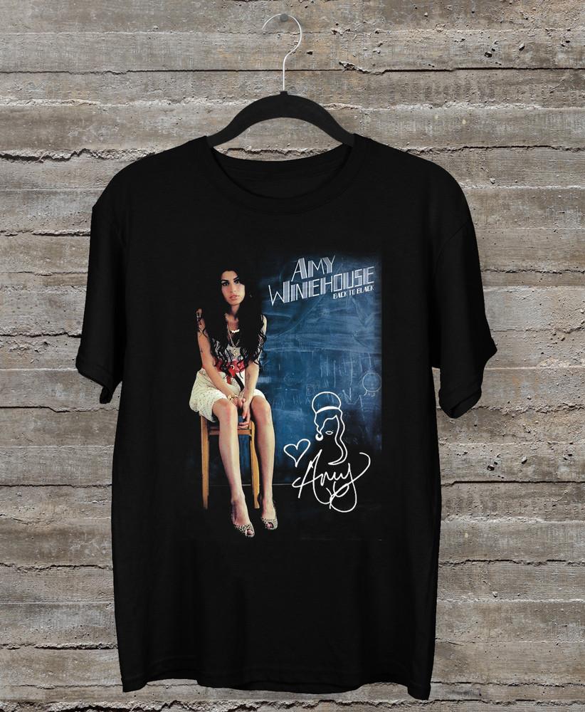 

New Amy Winehouse Gift For Fan Black S-2345XL Unisex T-Shirt TMB464 Unisex T-Shirt XL