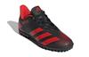 Adidas Predator 20.4 TF J Slip Resistant Abrasion Resistant Low top Kids' Soccer Shoes Black Red Kids' EF1956