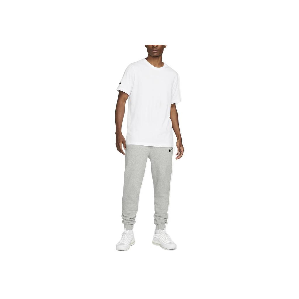 Nike Solid Color Sport Crew Neck Tee Men Tops White CZ0881-100