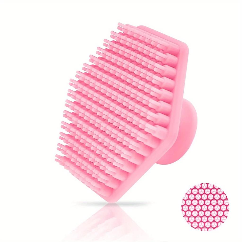 Waterproof Silicone Cleanser Brush, Bath Brush, Manual Cleansing Skincare Facial Brush, Men's Silicone Face Brush