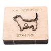 Leather Metal Cutting Die Golden Retriever Dog Shape DIY Punch Cut Mold Art Craft Accessories
