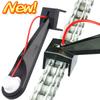 Motorcycle Chain Lube Applicator Mess-Free Chains Wax Cleaner Car Bike Bicycle Chain Oiler Spray Gear Cycling Oiling Diverter