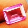PRECIOUS Pink SAPPHIRE 4.25 Ct Natural Emerald Cut Loose Gemstone CERTIFIED