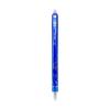 Erasable Gel Pen Set with Push Mechanism & Blue Ink, Includes Rubber Eraser - 0.5mm, Perfect for Students