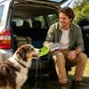 Silicone Folding Portable Dog Water Dispenser Bottle for Hiking Camping Backpacking Tailgating Adventure Road Trip Beach