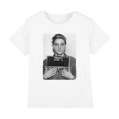 Elvis Presley Childrens/Kids Army Mugshot T-Shirt