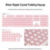 XVX Crystal Jelly 113-Unit Two-Color Mechanical Keycaps with Side Engraving