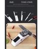 Electric Knife Sharpener, Automatic Blade Grinding, Household Multifunctional Kitchen Knife Sharpener with Fine Grinding Stone