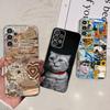 For Samsung Galaxy A52 A52S A72 A32 Phone Case Shockproof Cover For Samsung A32 5G Astronaut Silicone Soft Fundas Bumper Capas