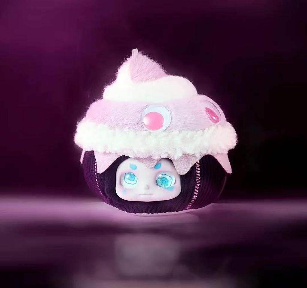 Black Star Series Plush Mascot  Authentic, Dark Sweet Design, Fluffy Fur  Approx. 14.5cm, 6 Varieties + 1 Secret Variety  Perfect for Collections,