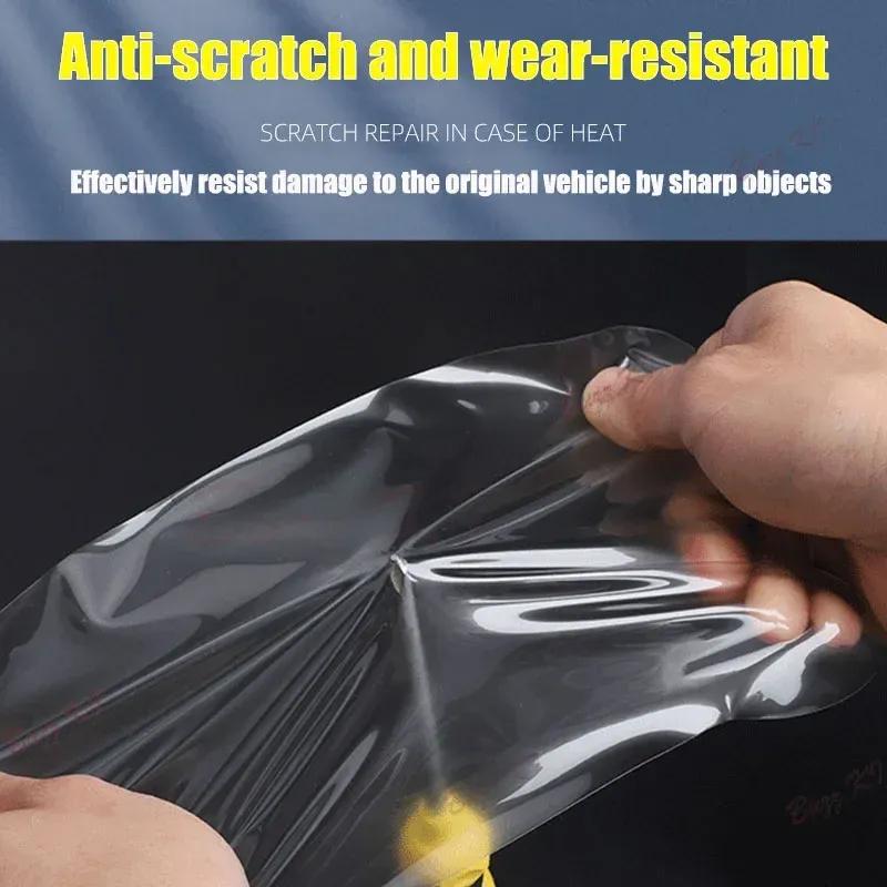 For BMW 5 Series i5 G60 2024 Interior Center Console Clear Protective Film TPU PPF Car Anti Scratch Tint Accessories Refit Set