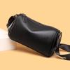 Leather women's bags new trendy fashion simple shoulder messenger bag first layer cowhide pillow bag
