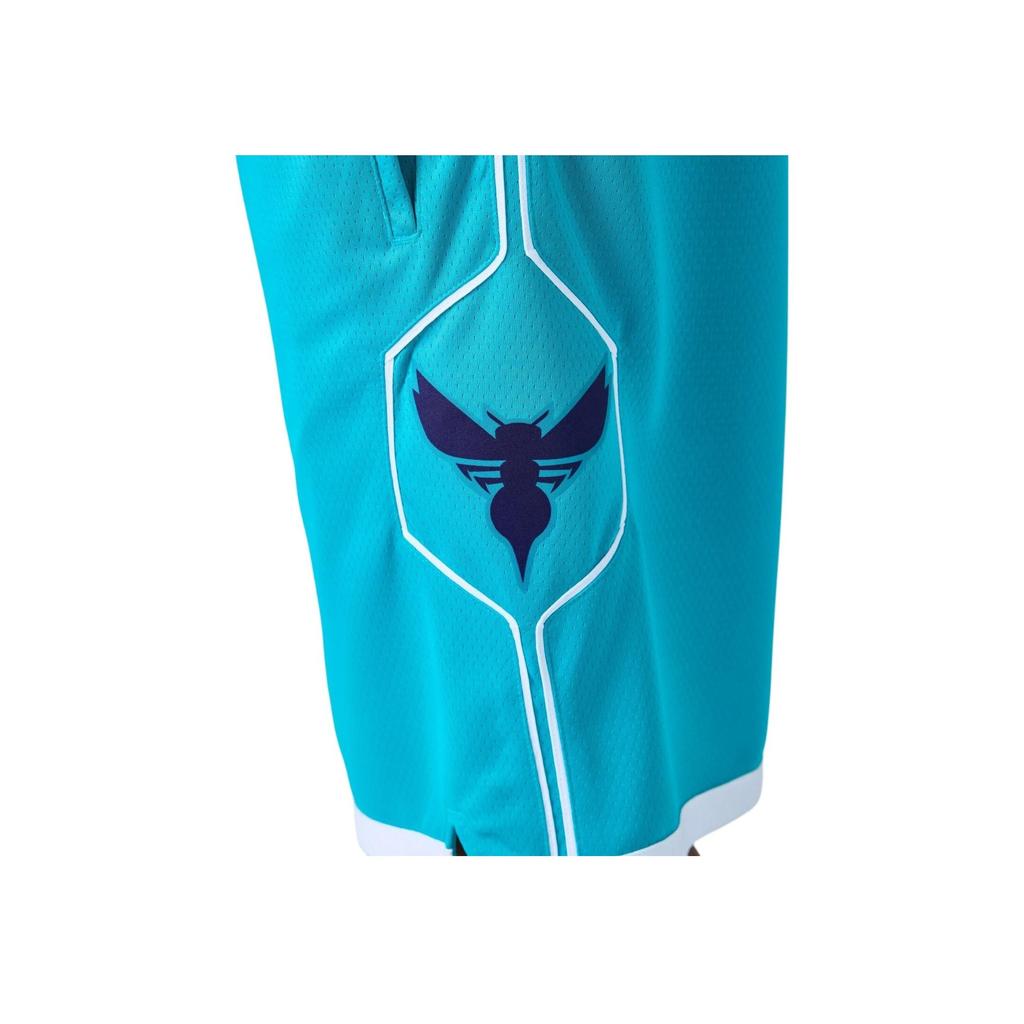 Jordan NBA Colorblock Logo Basketball Shorts Men Bottoms Blue Green CN8083-443