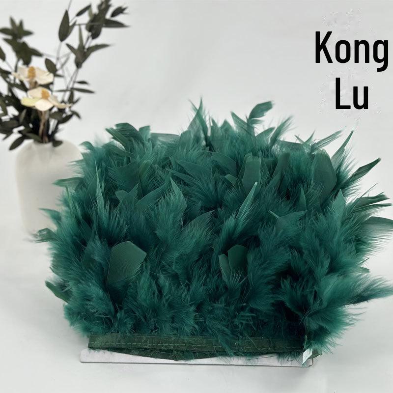 DIY Turkey Feather Strips for Costumes, Weddings & Decor