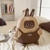 Rabbit Cute Cartoon Pattern Student Backpack With Pendant For Going Out