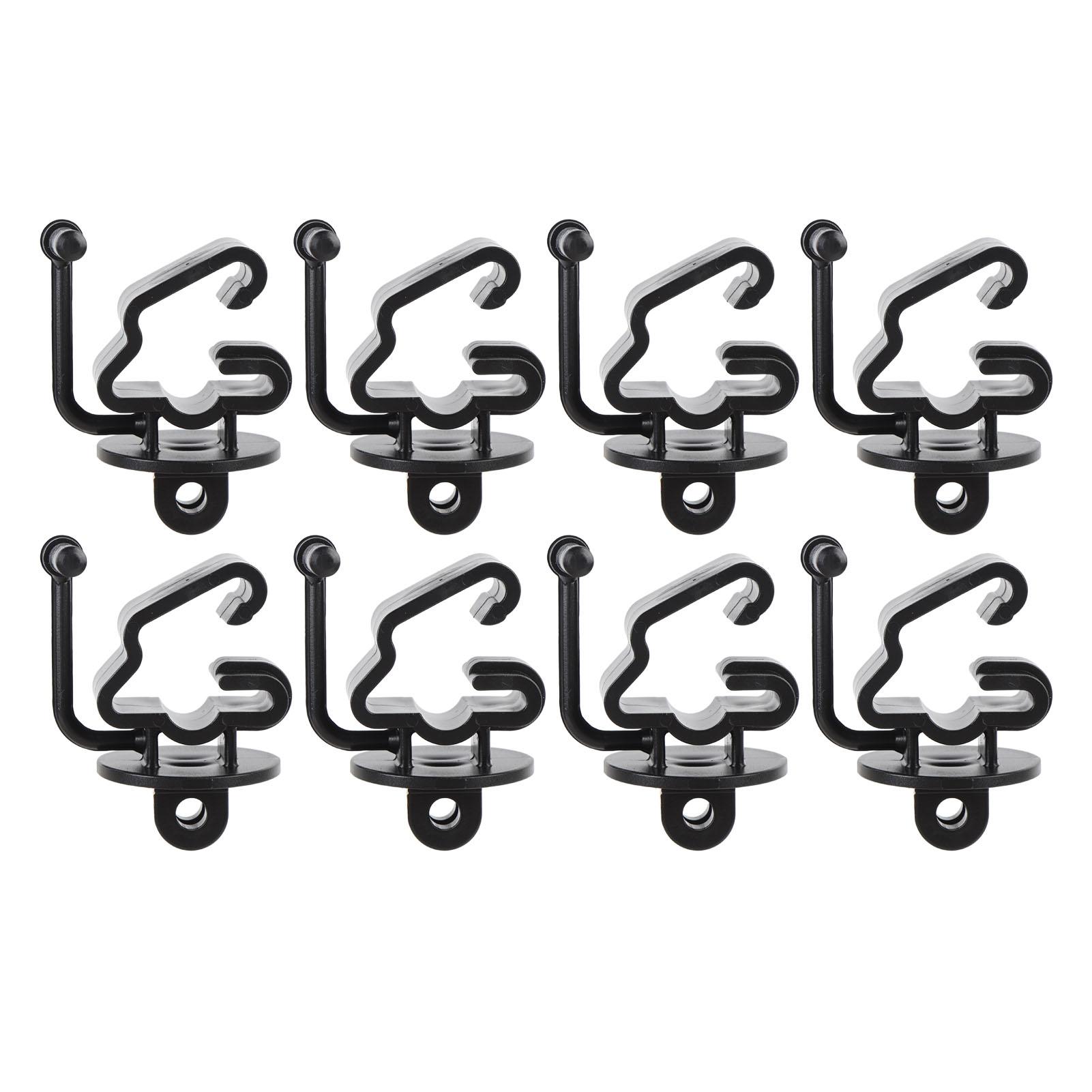 

25PCS T Post Insulators, Electric Fence Post Clips Wire Holding Pins for Farm and Garden Fences Quick Installation Compatible with 1-1/4 Inch and 1.33