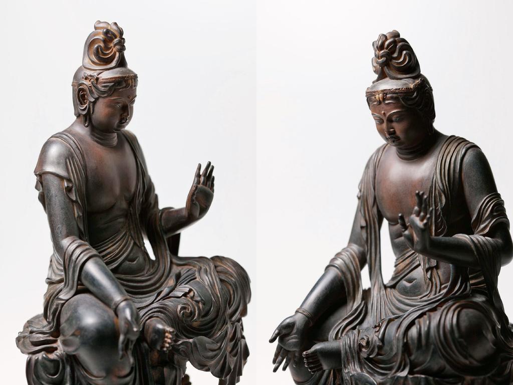 Ismu Standard Nyoirin Kannon Buddha Statue Figure Polystone