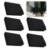 5PCS Plant Protection Cover Black Drawstring Horticulture Vegetable Cover 0.8*1m 1*1.5m For Crops Fruits Flowers