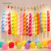 Colorful Spiral Balloons for Classroom & First Birthday Decorations
