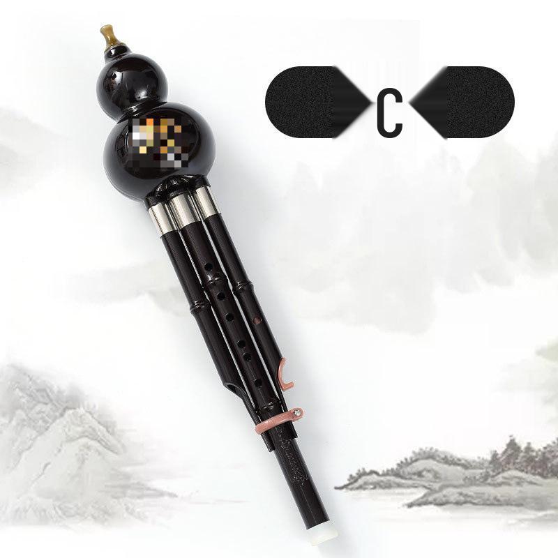 B Flat & C Key Ethnic Gourd Flute for Students & Beginners