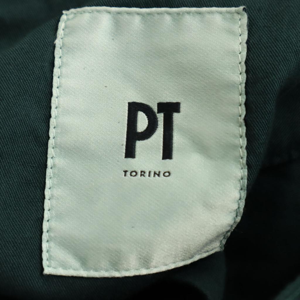 Unused PT TORINO Tack Corduroy Pants 46 Green System Men's Used