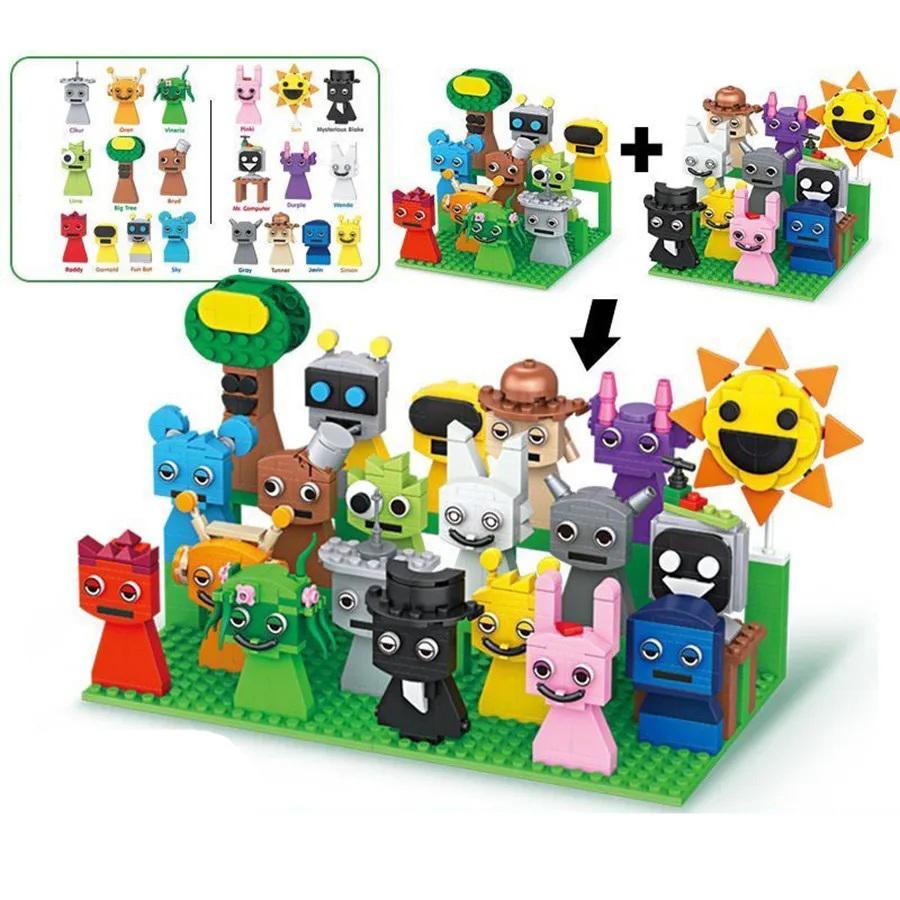 MOC Figures Building Blocks Set Horror Game Figure Bricks Toys for Kid Xmas Easter Gift