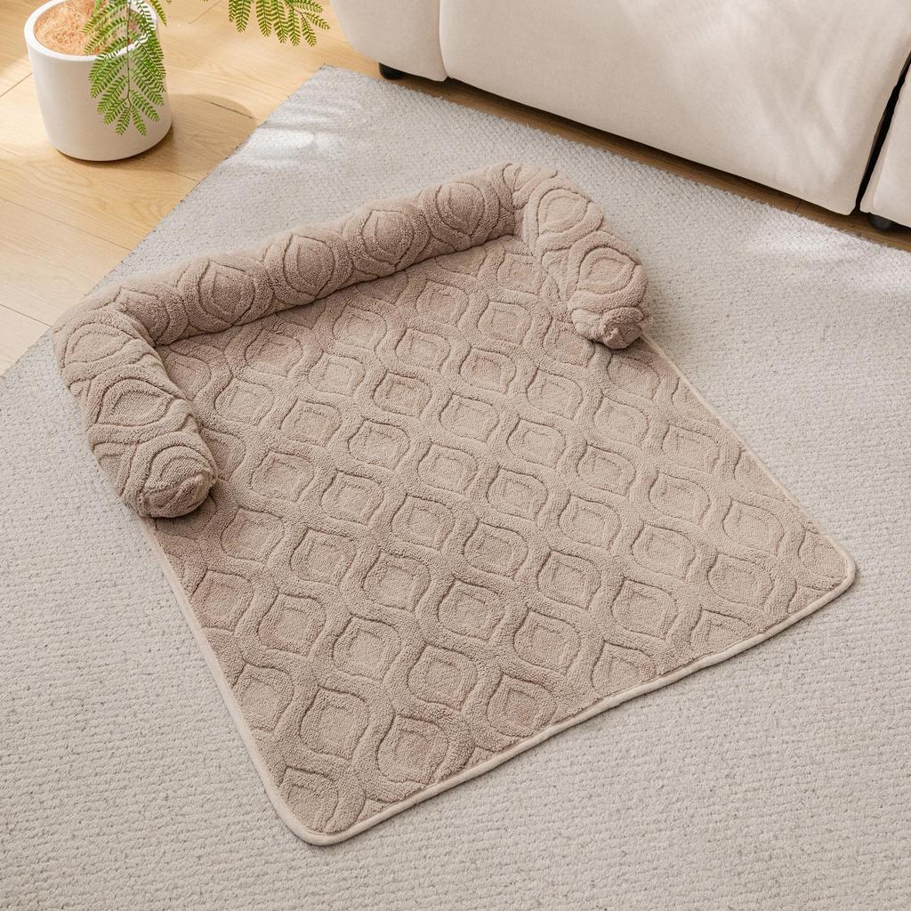 Plush Non-slip Pet Mat: Thickened Sofa Bed for Cats and Dogs