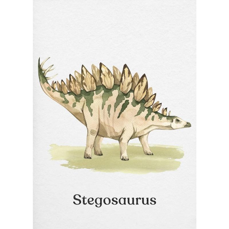 Dinosaurier Serie Tyrannosaurus Rex/Triceratops/Velociraptor Kunstposter Leinwandmalerei Wanddrucke Bild für Zimmer Heimdekoration