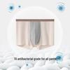 Jianjiang Men's Ice Silk Antibacterial Boxer Briefs (3-Pack)