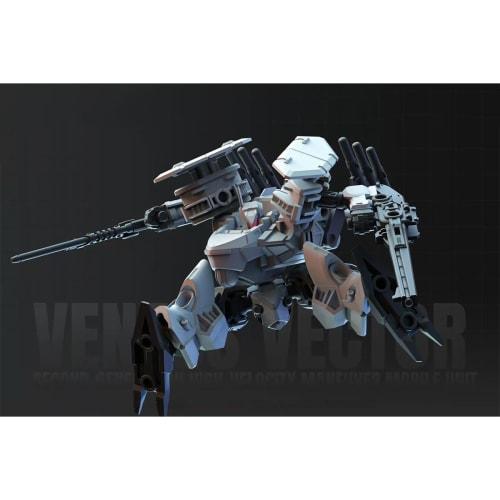 HiPlay Chief Continent 1/60 Scale Wind Beacon Platoon VENTUS VECTOR White/Gray Version Pre-Colored Plastic Model Kit