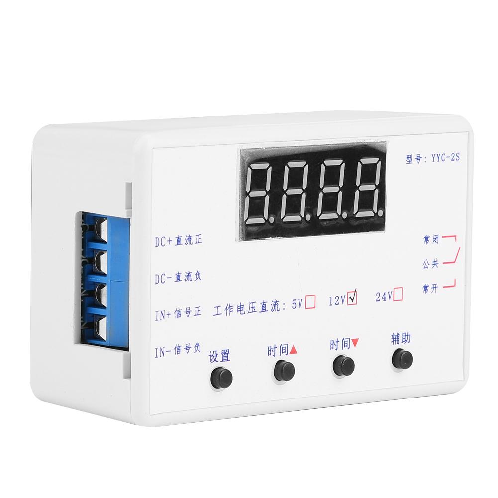 LED Display Adjustable Timer Relay Automation Control Switch Module (12V)