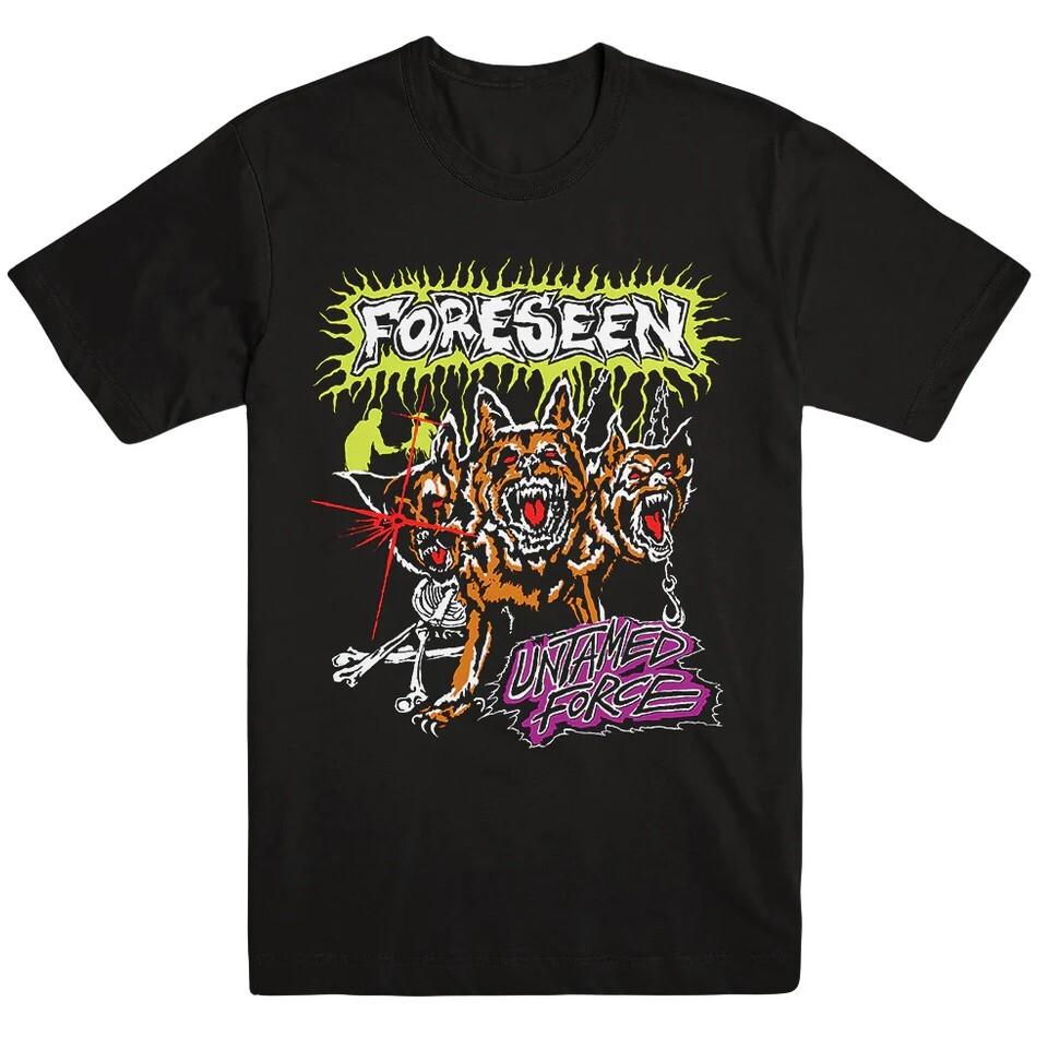 FORESEEN Untamed Force Classic Short Sleeve Black All Size t-Shirt AM329 Unisex T-Shirt