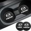 2Pcs Car coaster water anti slip pad silicone waterproof interior accessories For Mazda 3 6 CX5 2 CX3 CX9 MX5 RX8 Axela Demio
