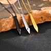 Vnox Edelstahl Kugelpendant Halskette für Männer Jungen, Verstellbare O-Kette Minimalistischer Schmuck, 32*7,3mm Kugelkopf Halsketten