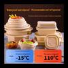Shenghua Heyiyuan Biodegradable 3-Compartment Rectangular Food Container Insert (1.5L)