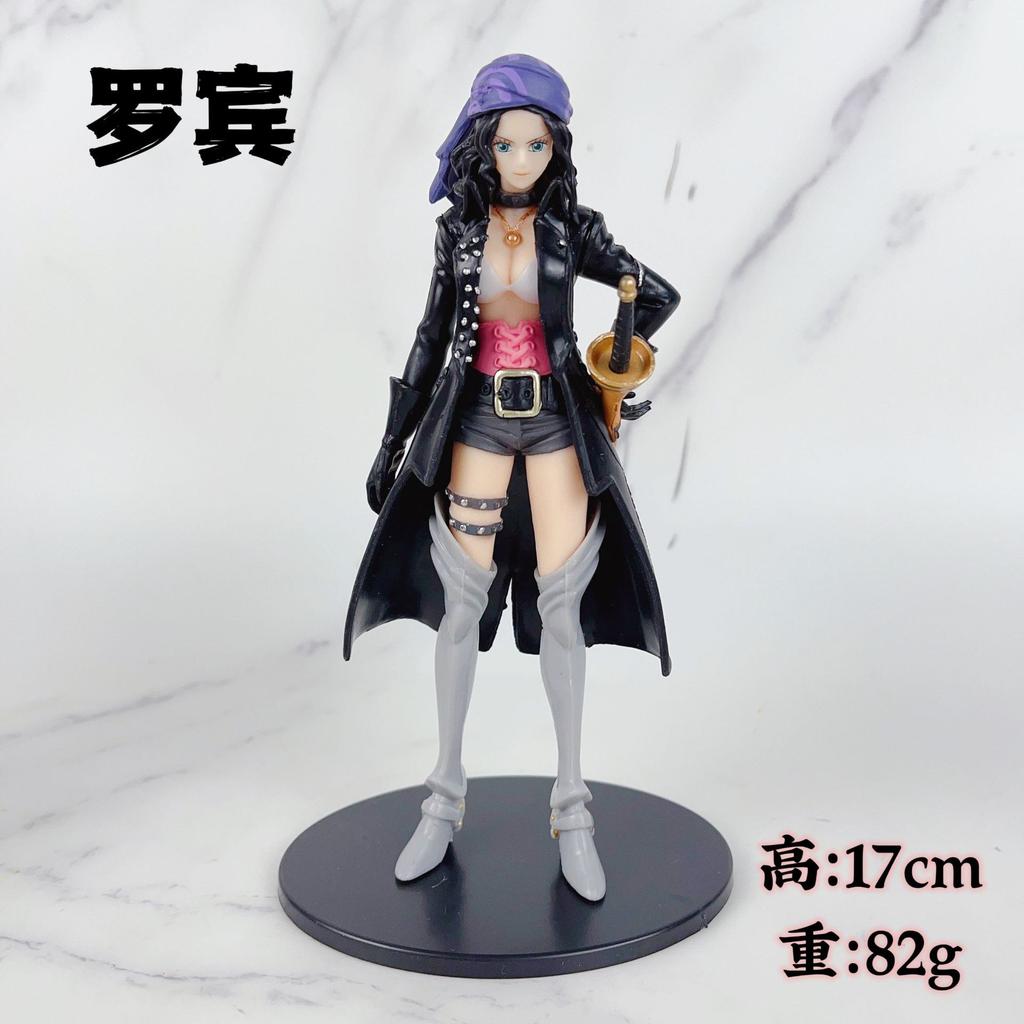 6Pcs Anime One Piece DXF Monkey D Luffy FILM RED Nico Robin Doll Shanks Yasopp Ben Bekkuman Model Toy Present Action Figure
