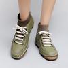 Women Hiking Shoes Driving Shoes High Top Beige Green Black Ankle Boots Casual Plus Size Outdoor Shoes