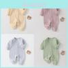 Baby Cotton Romper With Bonefree Design For Newborns And Infants