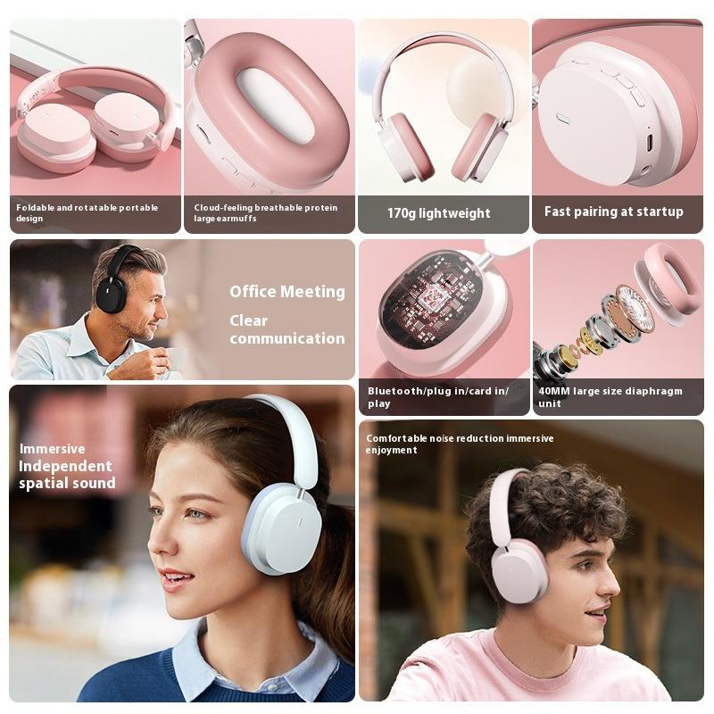 Headset Noise Reduction Basket Bluetooth Headset Wireless Game Headset Long Battery Life Mobile Phone Headset