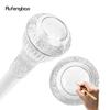 Silver Resin Round Flower Walking Cane Fashion Decorative Steel Stick Gentleman Elegant Cosplay Cane Knob Crosier 90cm
