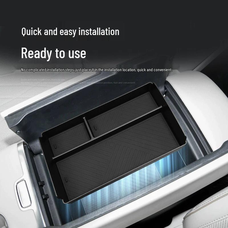 Changan Qiyuan Q07 Armrest Box Organizer: Fits 25 Models, Interior Storage Accessory Plastic