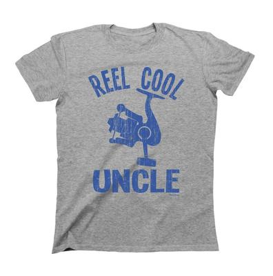 Reel Cool UNCLE T-Shirt Herren Angeln Weihnachtsgeschenk für Angler Fisch