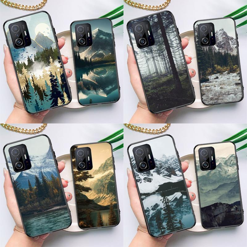 

Mountain Case For POCO F5 X5 X3 Pro X4 F4 GT F3 M5s C40 Cover For Xiaomi 13 12 Lite 11T 12T Pro 12X
