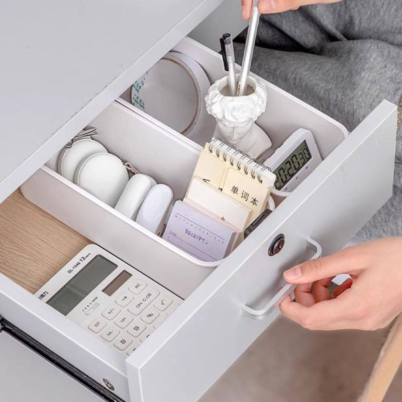 Thickened Rectangular Storage Box For Cosmetics Socks Cards Snacks Phone Cases And Living Room Drawers/Gap Storage