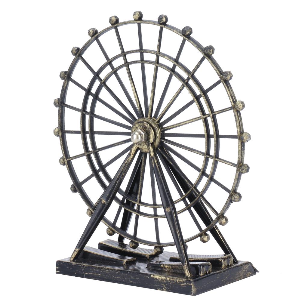 Desktop Ferris Wheel Decoration Model Ferris Wheel Statue Ornament for HomeOffice