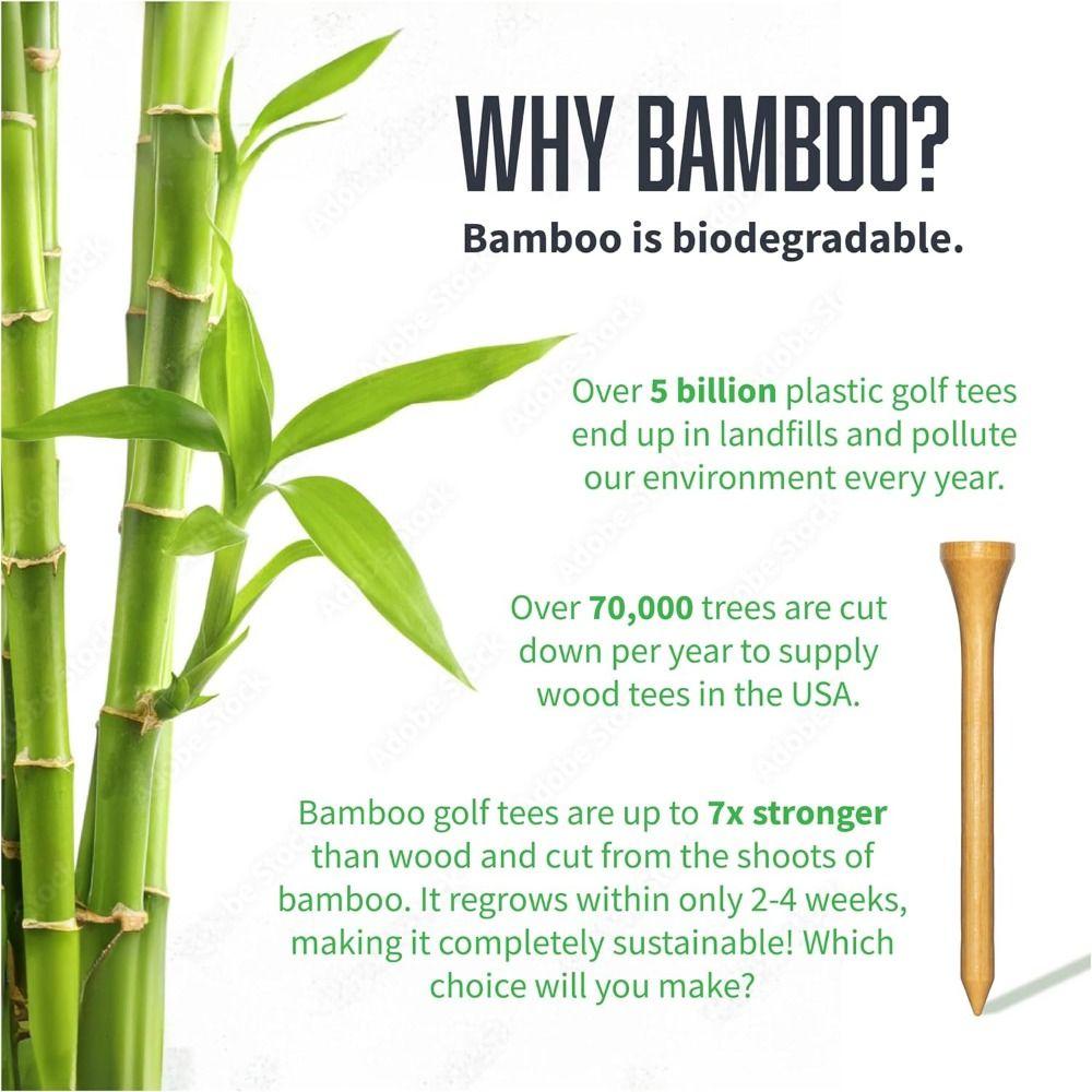 100Pcs Stronger Golf Training Accessories 42mm 54mm 70mm 83mm Replaceable Golf Tees Golf Clubs